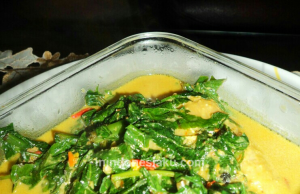 Resep Chicken Wings Curry With Pakis Leaf